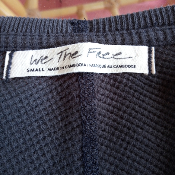 Free People Amelia thermal sweatshirt size small - Picture 13 of 16